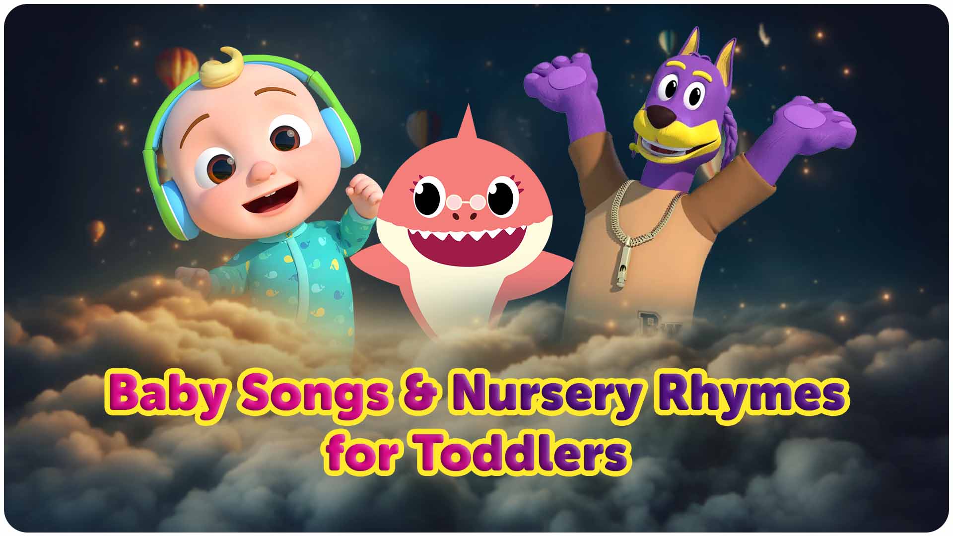 Baby Songs & Nursery Rhymes for Toddlers | CoComelon & Baby Shark